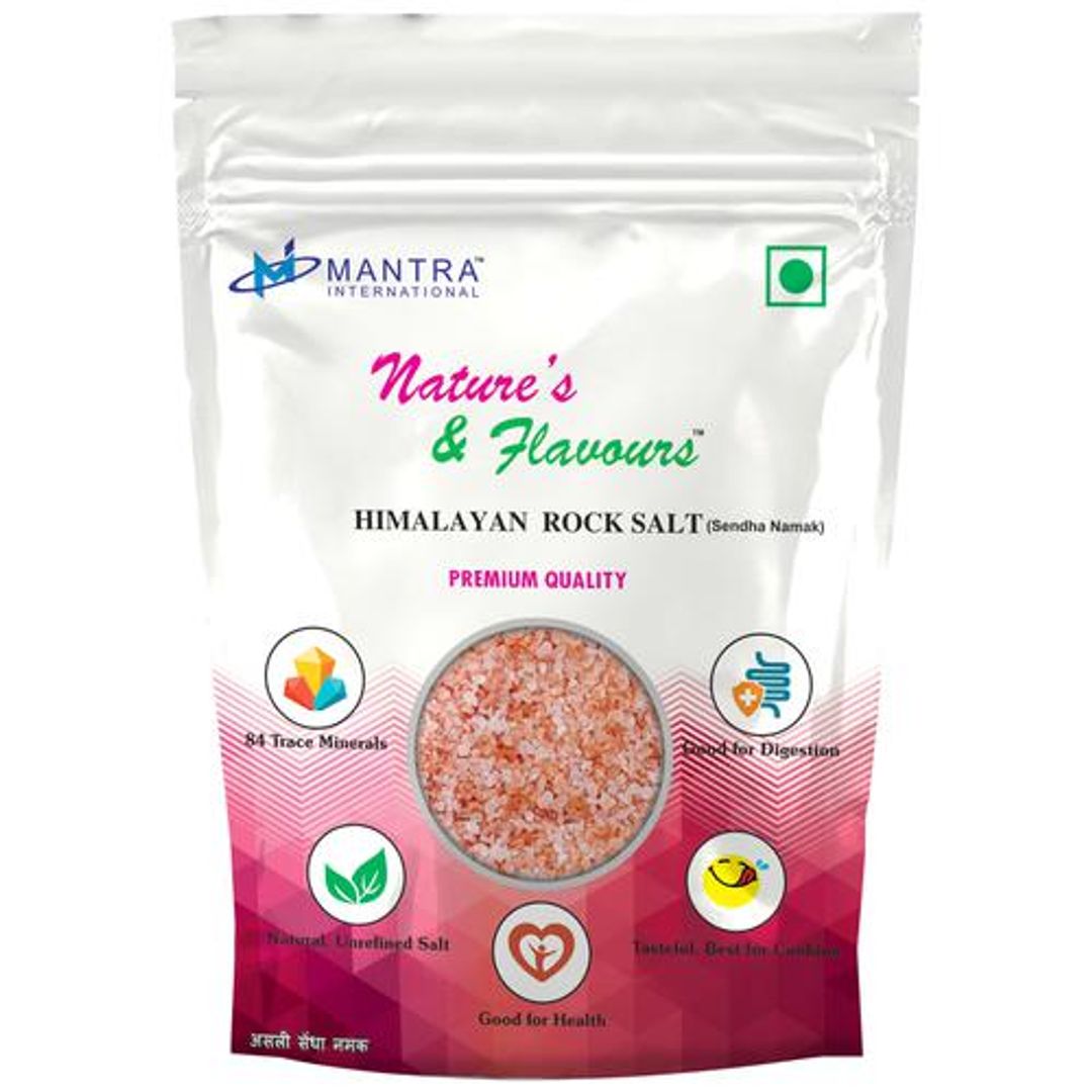 Himalayan Rock Salt - 84 Trace Minerals, Good For Digestion, Natural & Unrefined