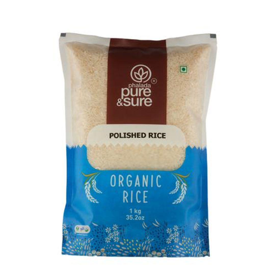 Organic Polished Rice Sonamasoori - Fine Grains