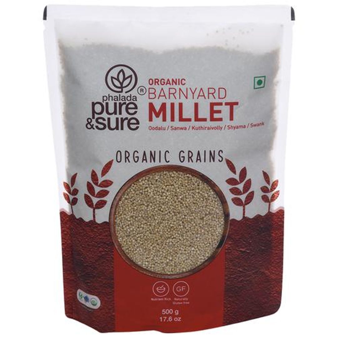 Organic Barnyard Millet - Nutrient Rich