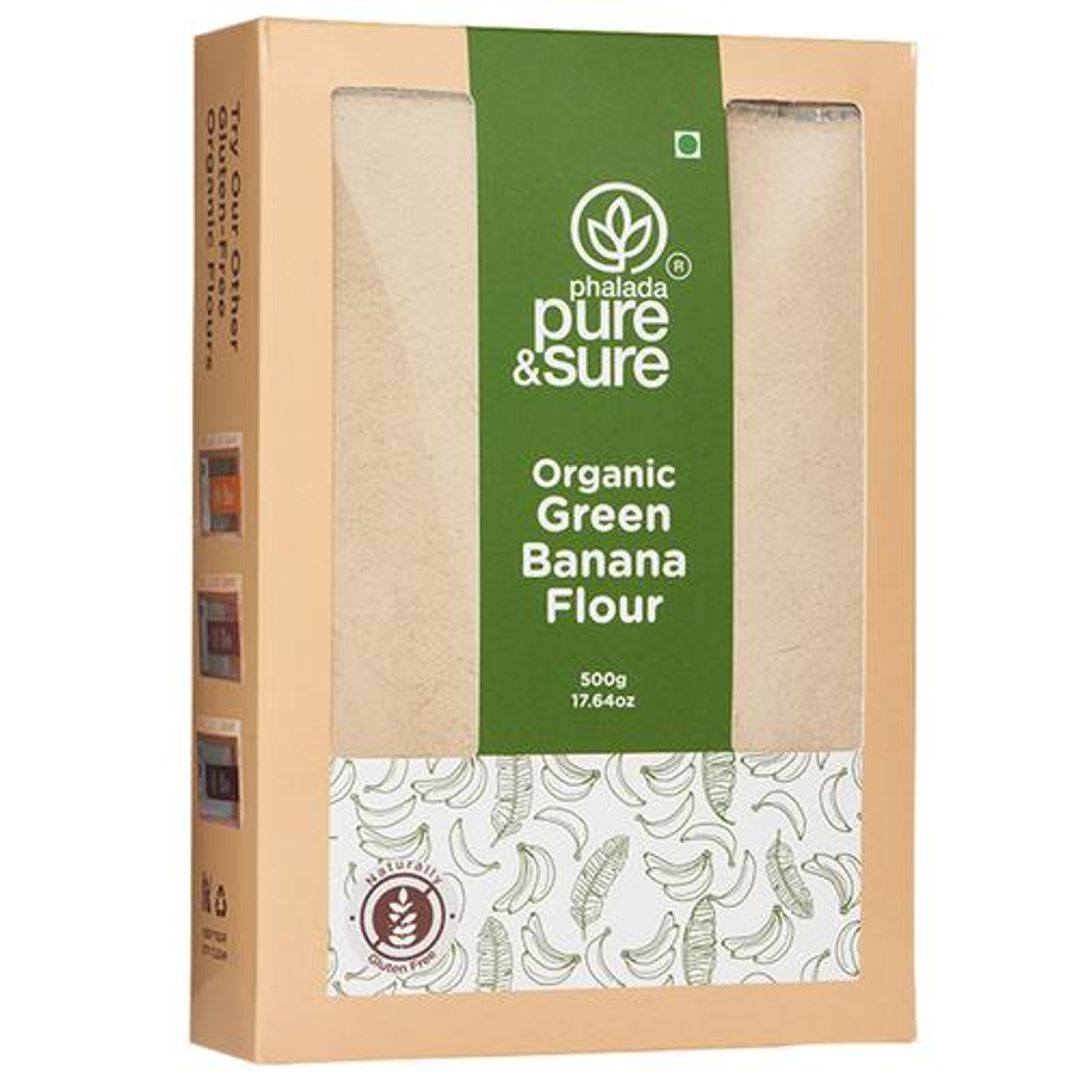 Organic Green Banana Flour - Gluten Free, Healthy