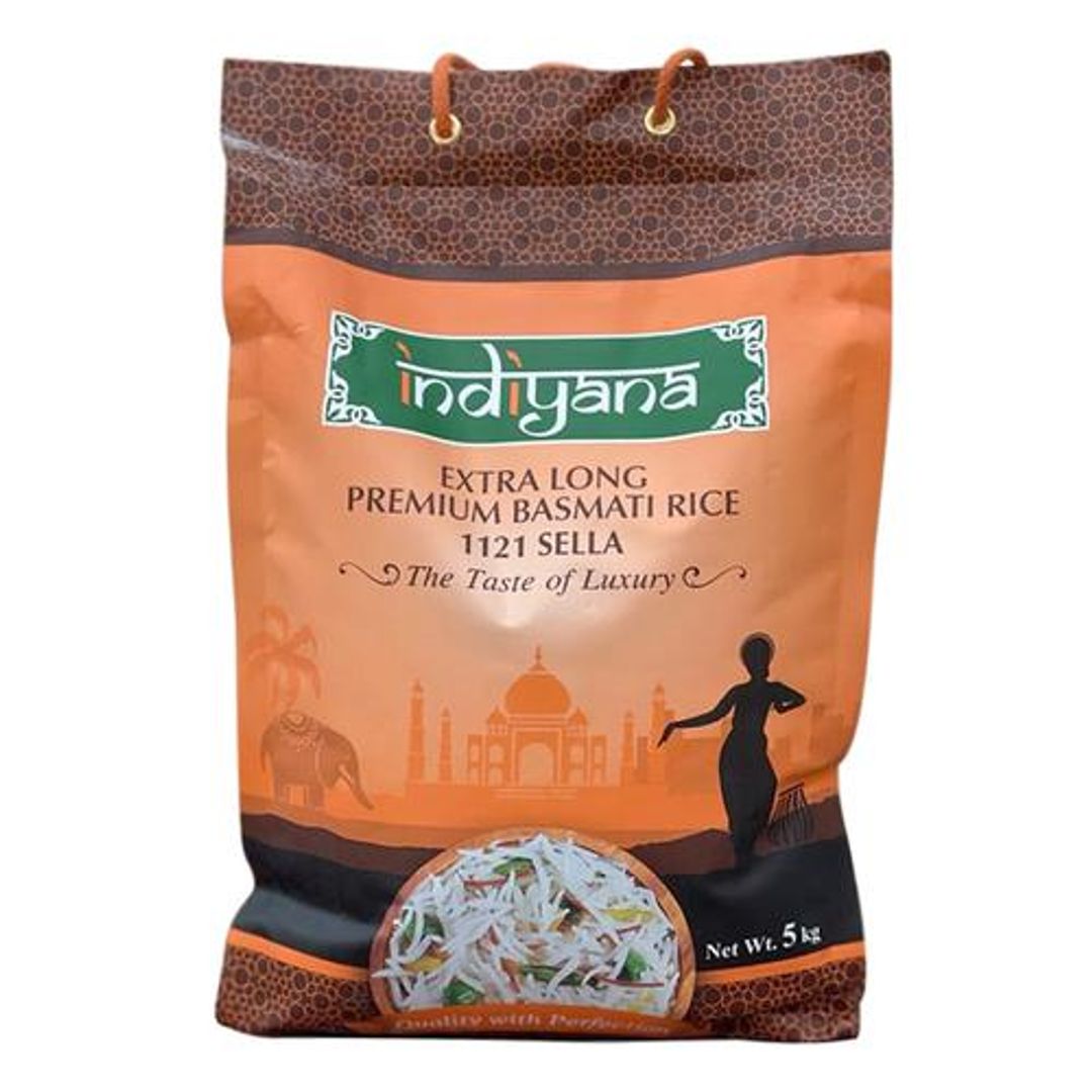 Premium Basmati Rice - Sella, Extra Long Grains, Pure, Aromatic, GMO-Free