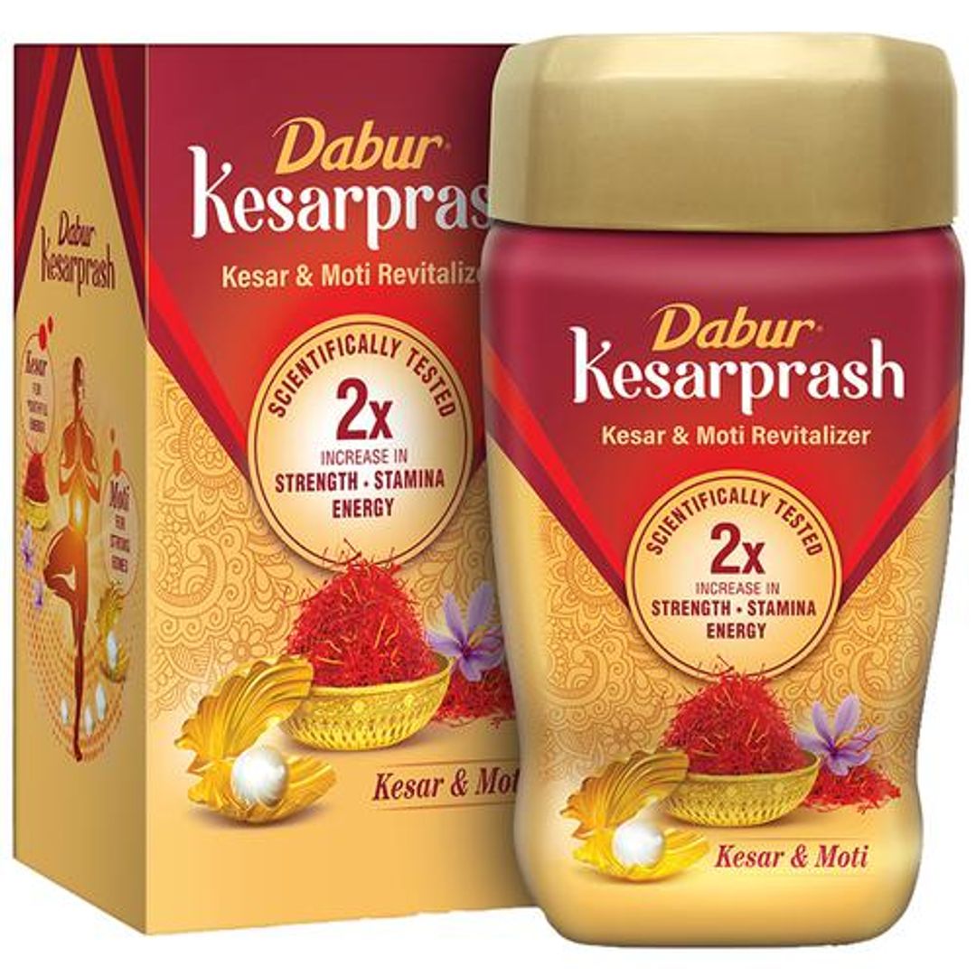 Kesarprash With Moti Revitalizer - Provides Strength, Stamina & Energy