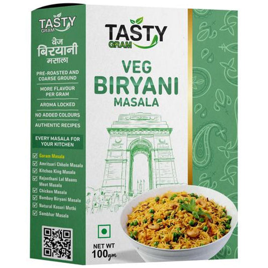 Veg Biryani Masala - Blend Of Spices, Aroma Locked, Intense Flavour & Taste