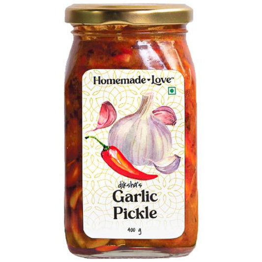 Garlic Pickle - Contains Vitamin C, Improves Digestion