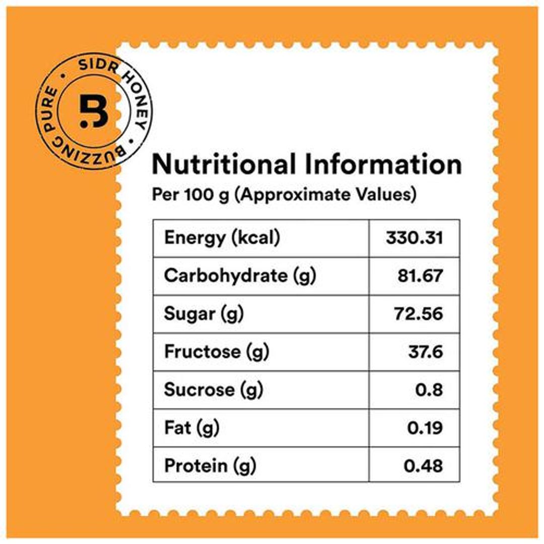 Sidr Honey - Pure, Raw & Unprocessed, Rich In Antioxidants, Natural Superfood