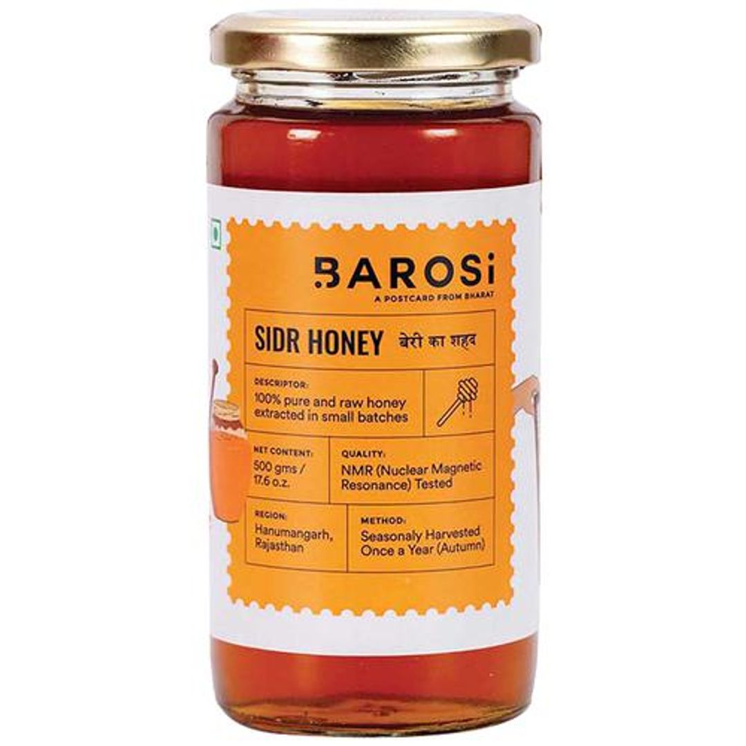 Sidr Honey - Pure, Raw & Unprocessed, Rich In Antioxidants, Natural Superfood