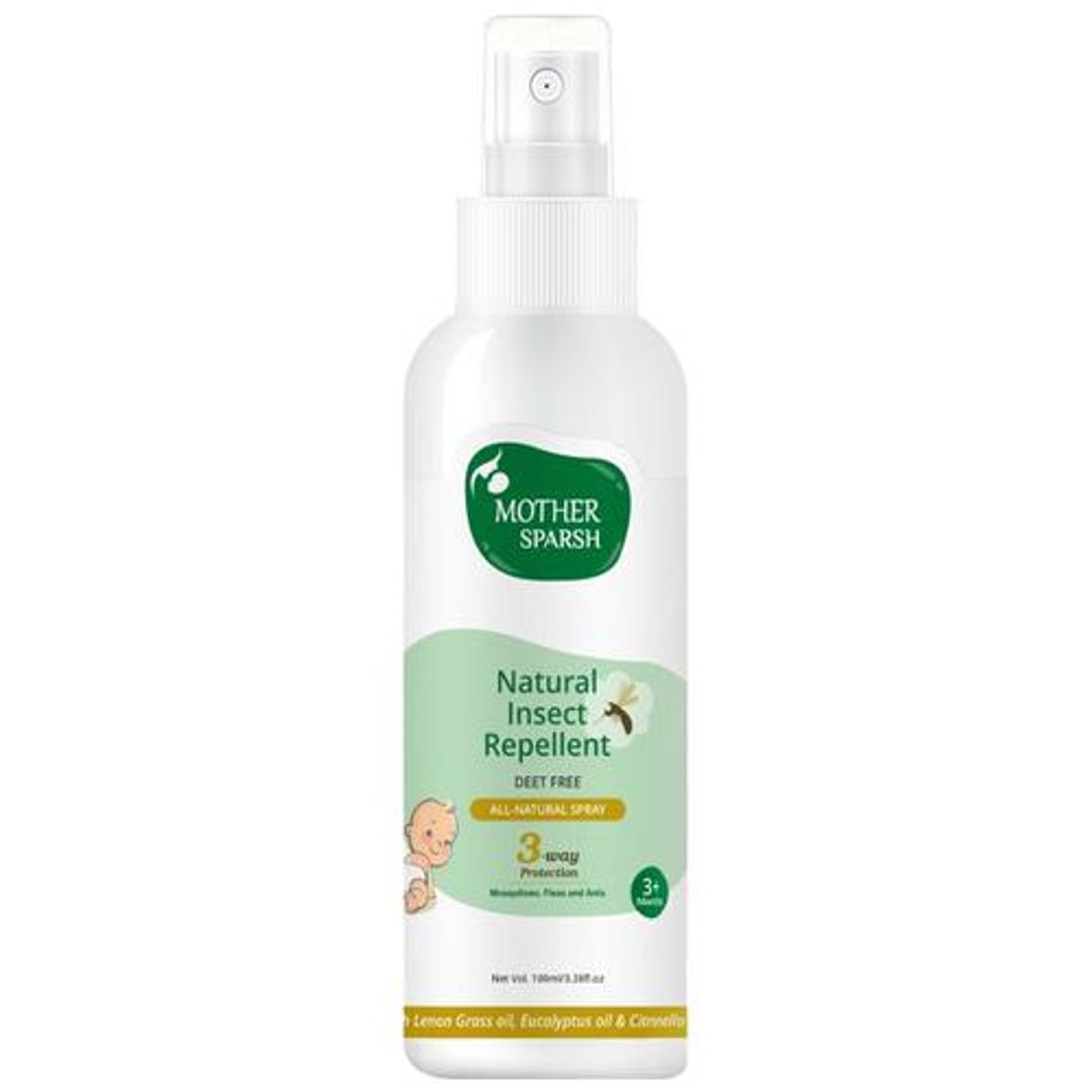 Baby Natural Insect Repellent Spray - Herbal Armour, Protects From Mosquitoes, Fleas & Ants