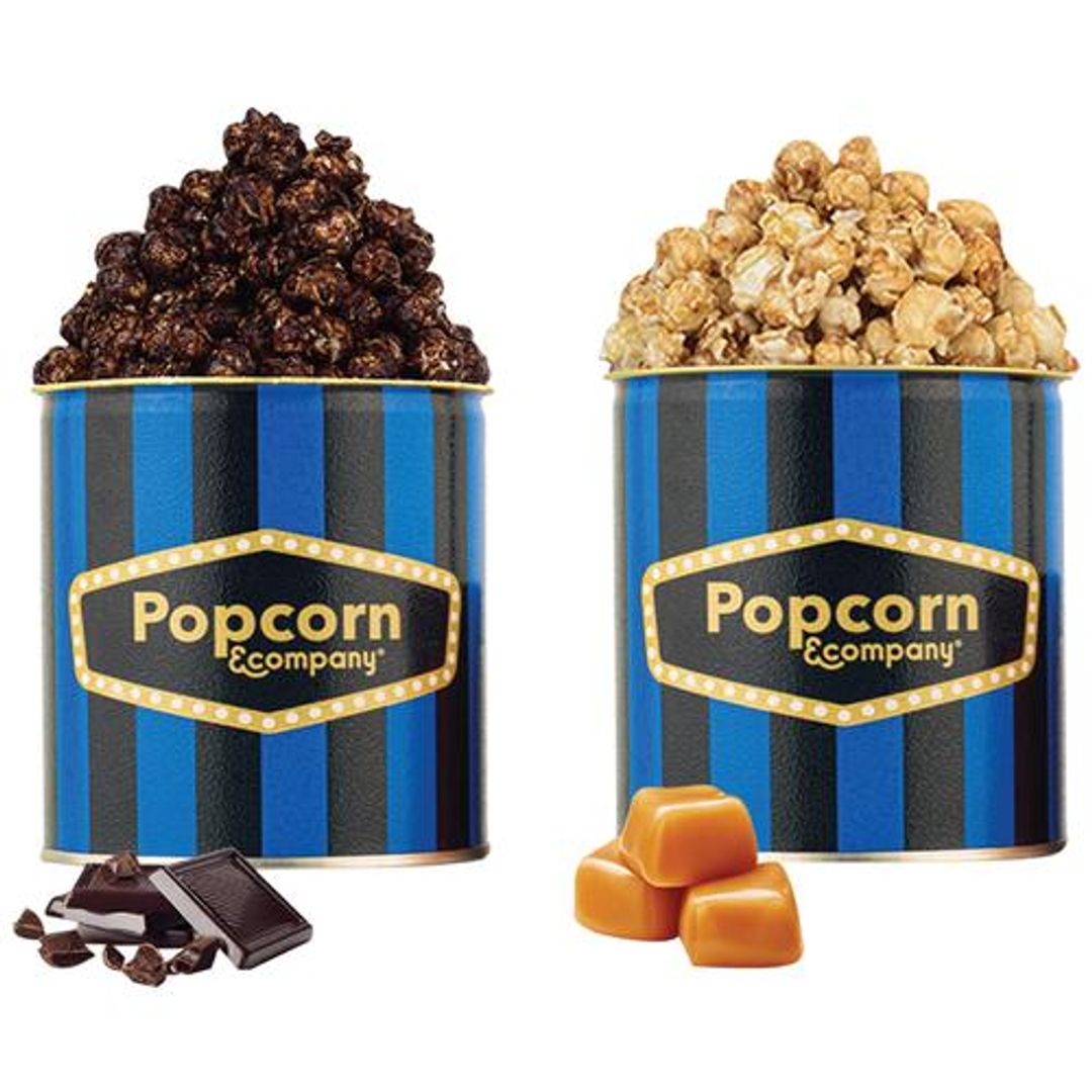 Combo Pack  - Caramel Krisp & Choco Caramel, Flavoured Popcorns, Anytime Snack