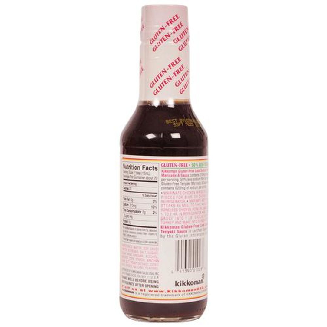 50% Less Sodium Teriyaki Marinade Sauce - Gluten Free, Imported