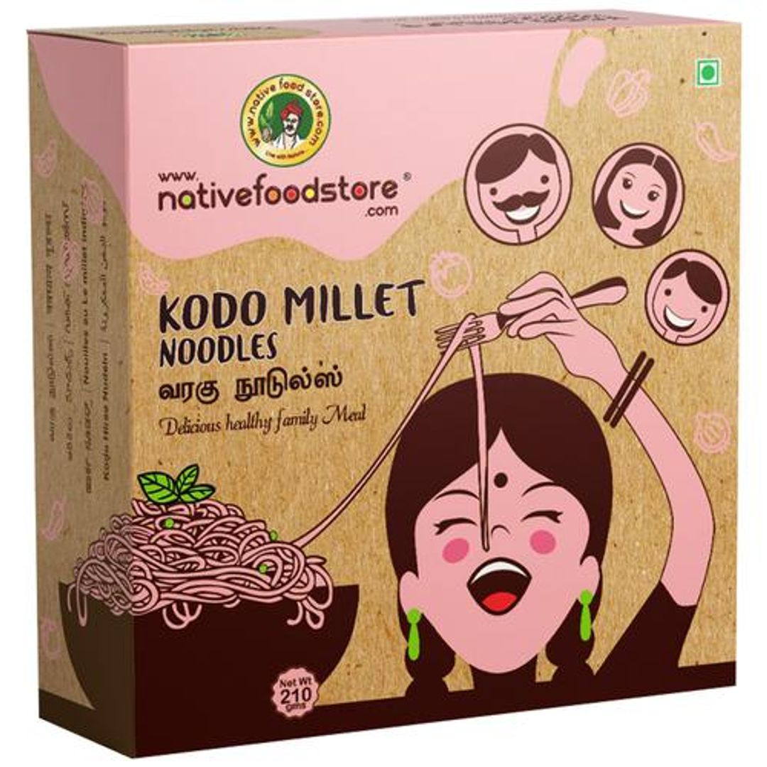 Varagu/Kodo Millet Noodles - Delicious, Healthy, Family Meal, Helps In Digestion