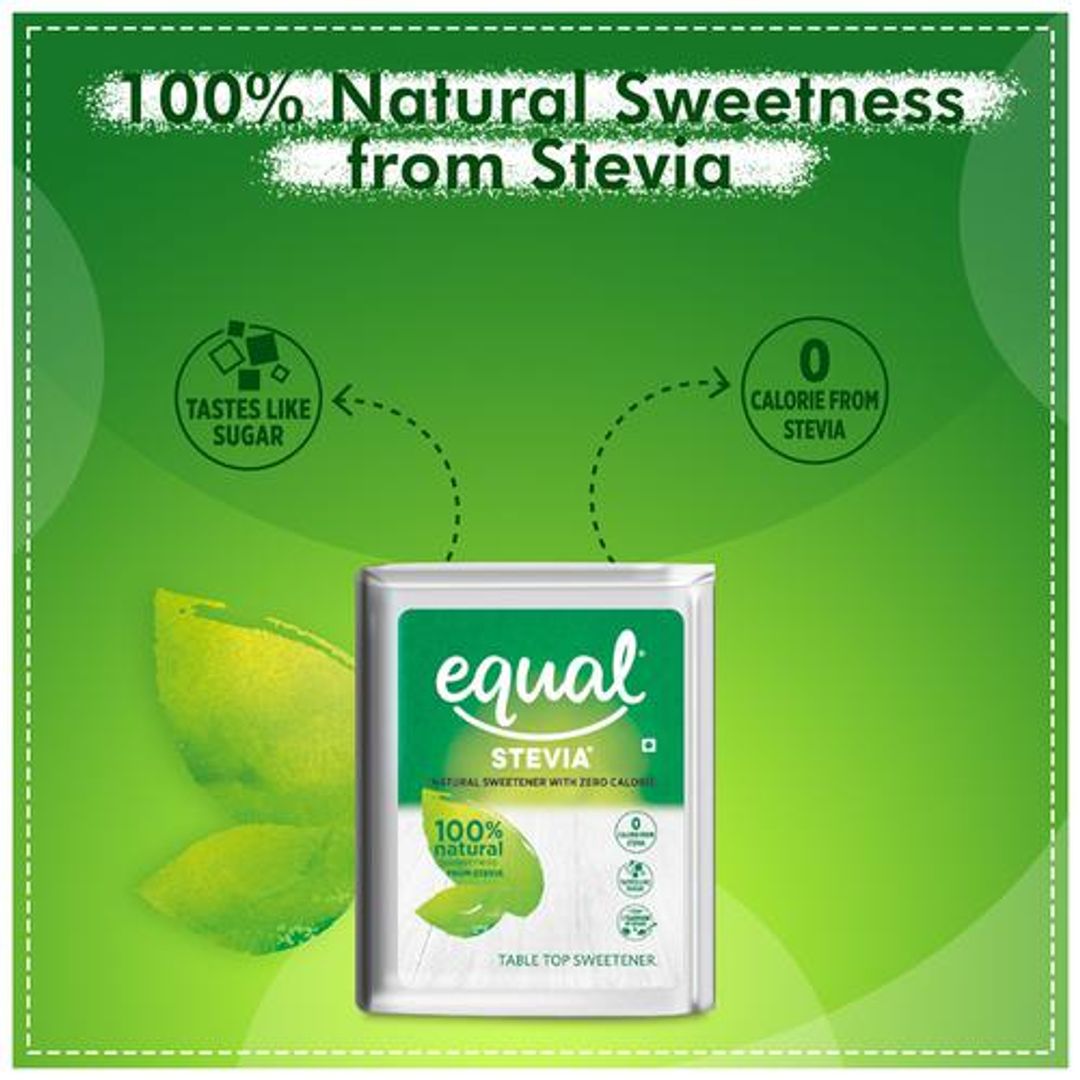 Stevia Natural Sweetener - Sugar Free, Diabetic Friendly