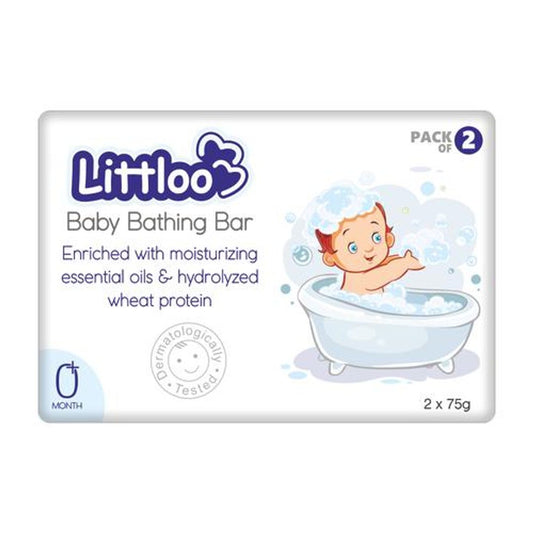 Baby Bathing Bar - With Essential Oil & Hydrolyzed Wheat Protein, Moisturising, 0+ Months