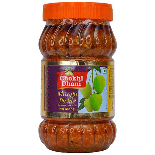 Mango Pickle - Tangy & Spicy Condiment, Flavourful, Served With Rice, Chapati