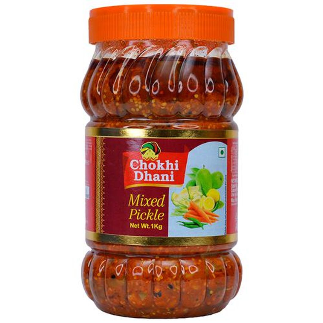 Mix Pickle - Tangy & Spicy Condiment, Flavourful, Served With Rice, Chapati