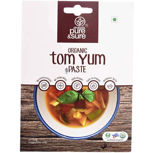 Organic Tom Yum Paste - Authentic, Fresh, No Preservatives