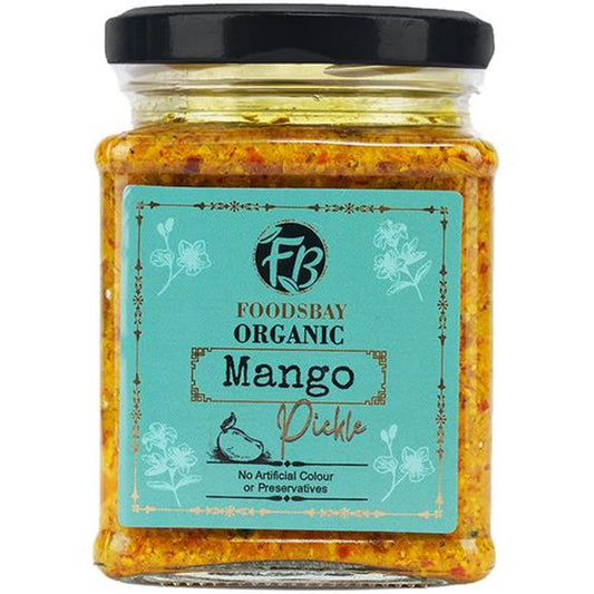 Organic Mango Pickle - No Artificial Colours & Preservatives