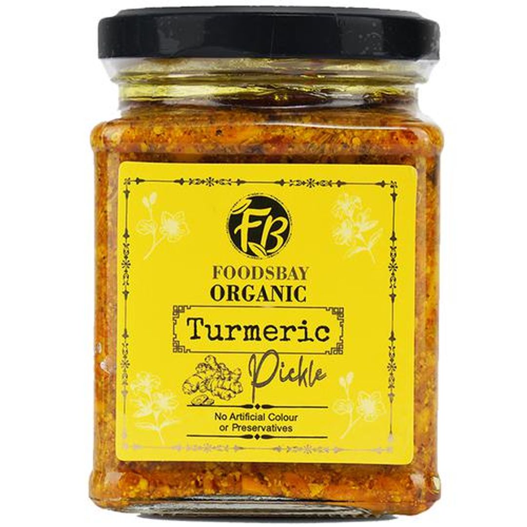 Organic Turmeric Pickle - No Artificial Colours Or Preservatives