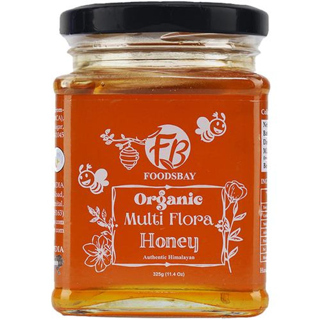 Organic Multi Flora Honey - Natural & Pure, From The Himalayas