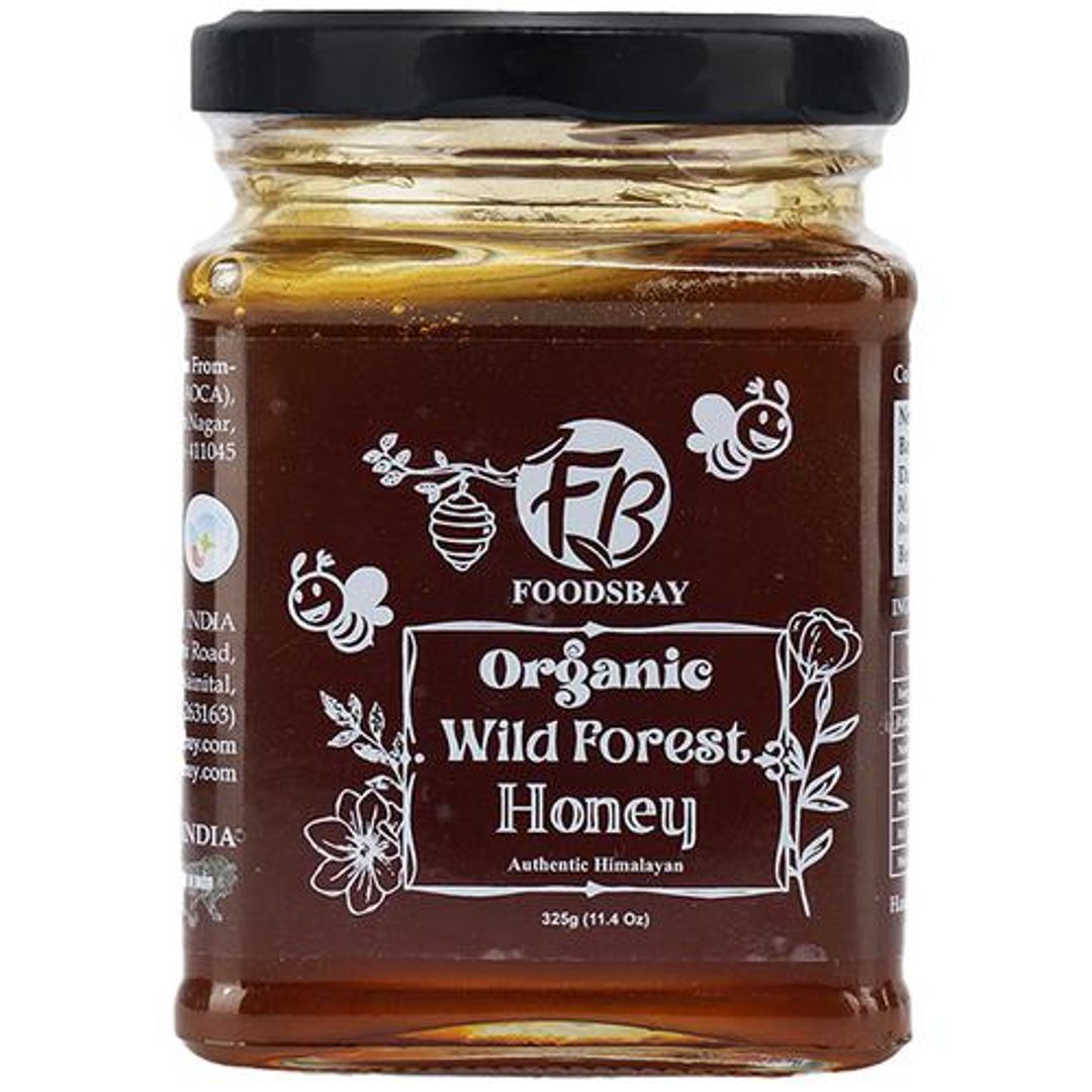 Organic Wild Forest Honey - Natural & Pure, From The Himalayas