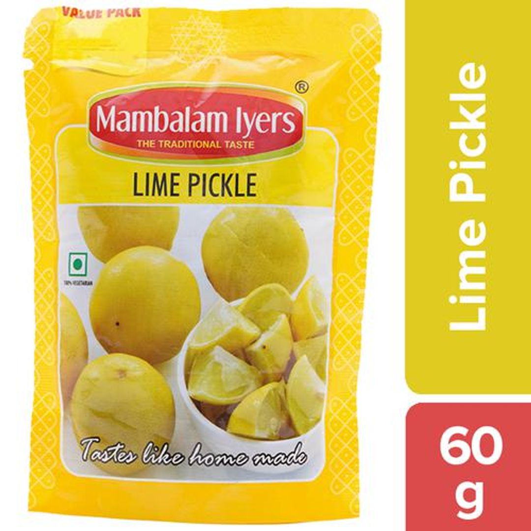 Lime Pickle - Fresh, Tangy & Spicy, No Preservatives