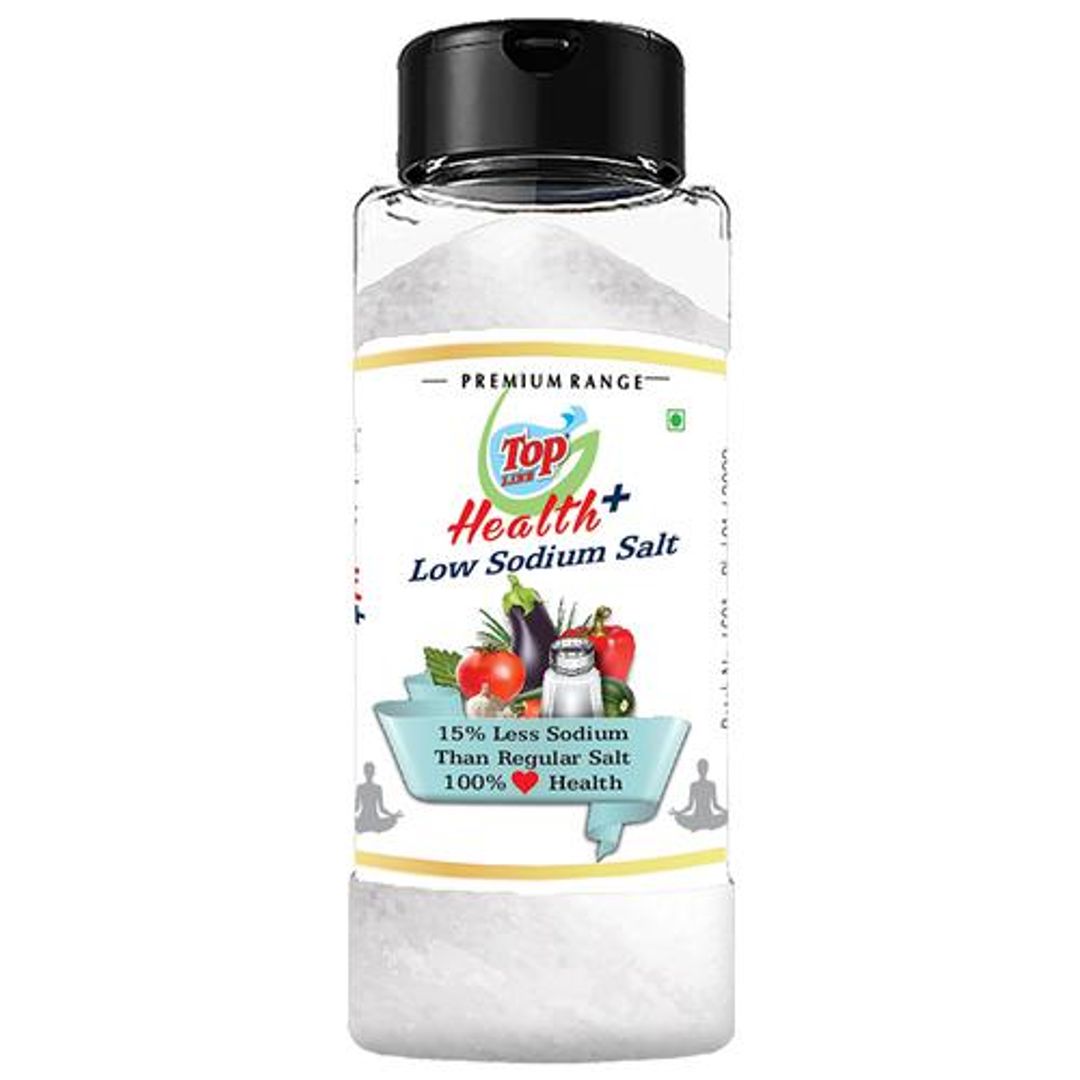 Health Plus Low Sodium Salt Sprinkler - 15% Less Sodium, Natural Minerals Rich