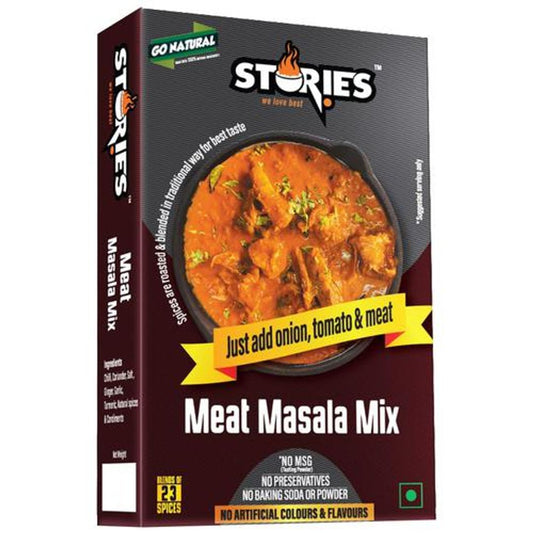 Meat Masala Mix - Aromatic Spices Blend, For Gravy/Dry Dishes, No Artificial Flavours