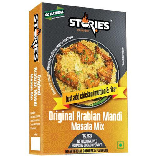 Original Arabian Mandi Masala Mix - Spices Blend, Authentic Traditional Flavours, No Artificial Ingredients