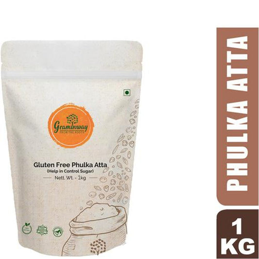 Phulka Atta - Gluten Free, Help in Controlling Blood Sugar, For Chapati Parantha