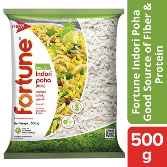 Indori Poha - Super Soft, Thick, Source Of Protein & Fibre