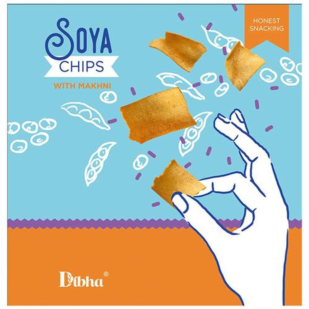 Soya Chips With Makhni Dip - Desi Style, Teatime Snack