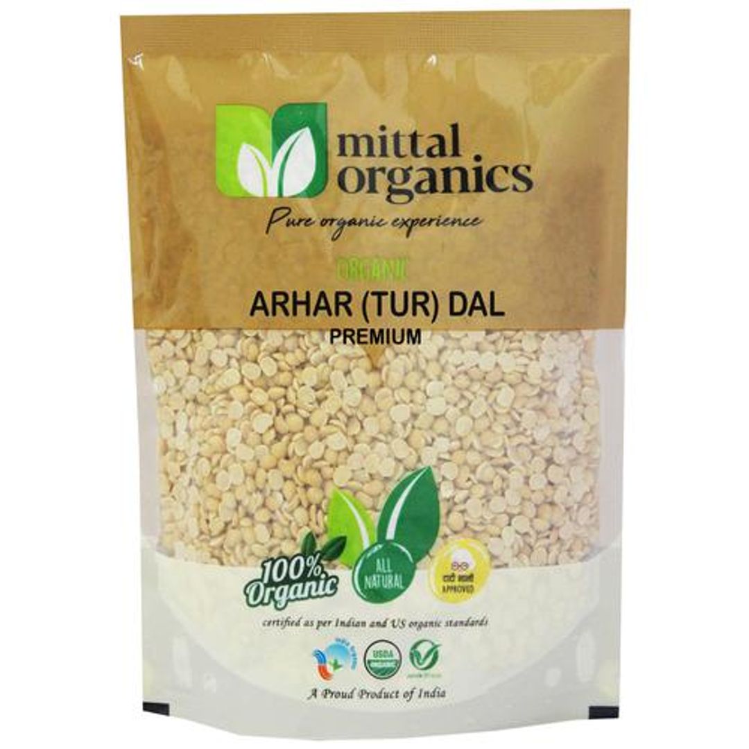 Arhar/Tur Dal - Premium, Natural, High In Protein, Fibre & Calcium, No Chemicals