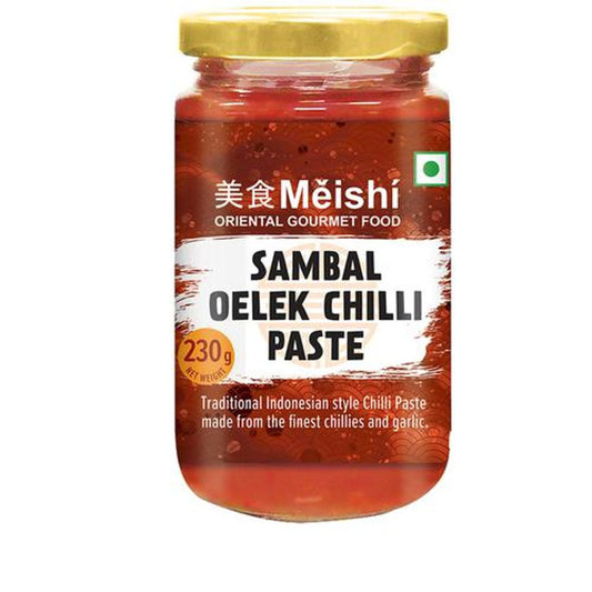 Sambal Oelek Chilli Paste - Oriental Gourmet Condiment, For Indonesian / Asian Cooking, Preservatives Free