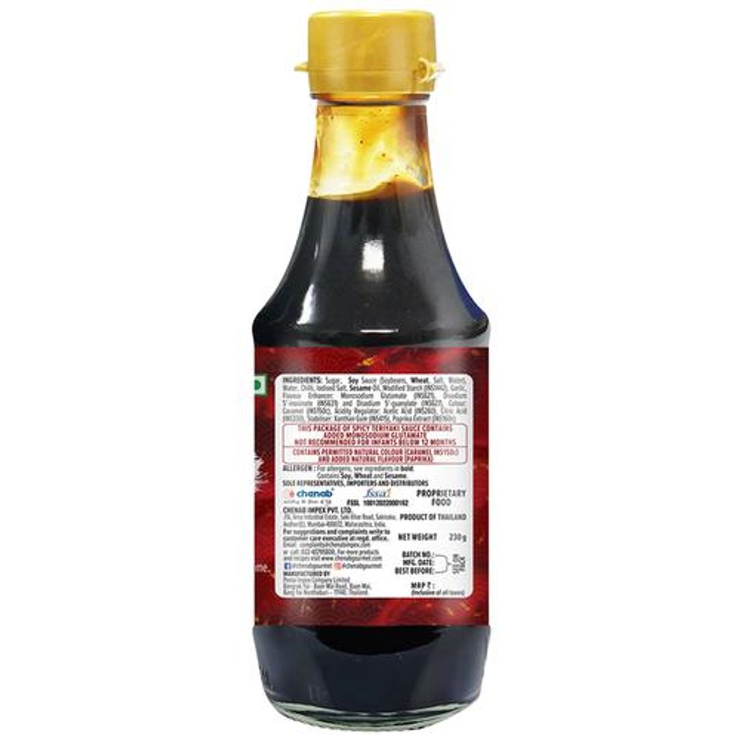 Spicy Teriyaki Sauce - Oriental Gourmet, Sweet & Tangy Sauce, Adds Umame, For Japanese / Asian Cooking