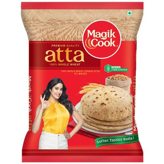 Atta/Whole Wheat - Rich In Fibre & Nutrition