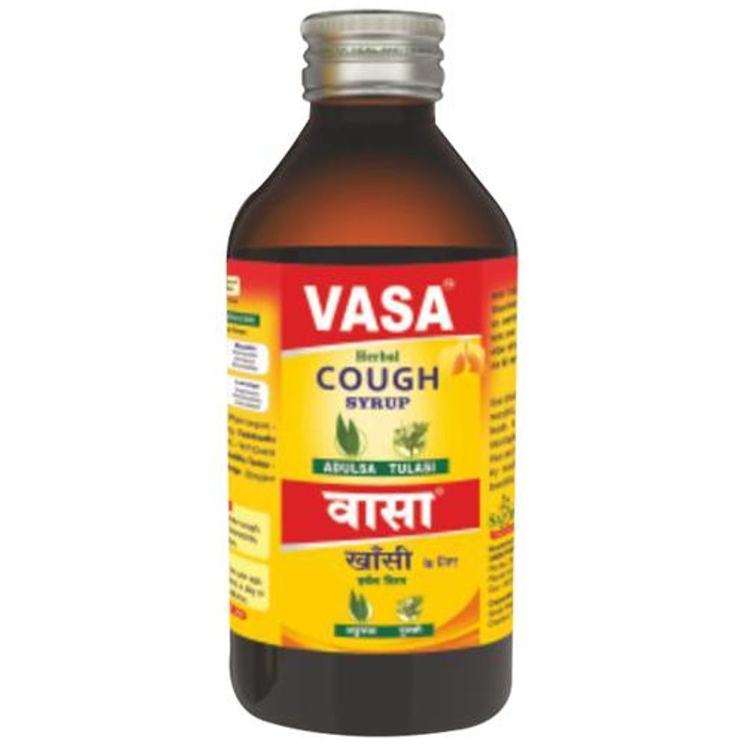 Vasa Herbal Cough Syrup - Adulsa Tulasi, Ayurvedic