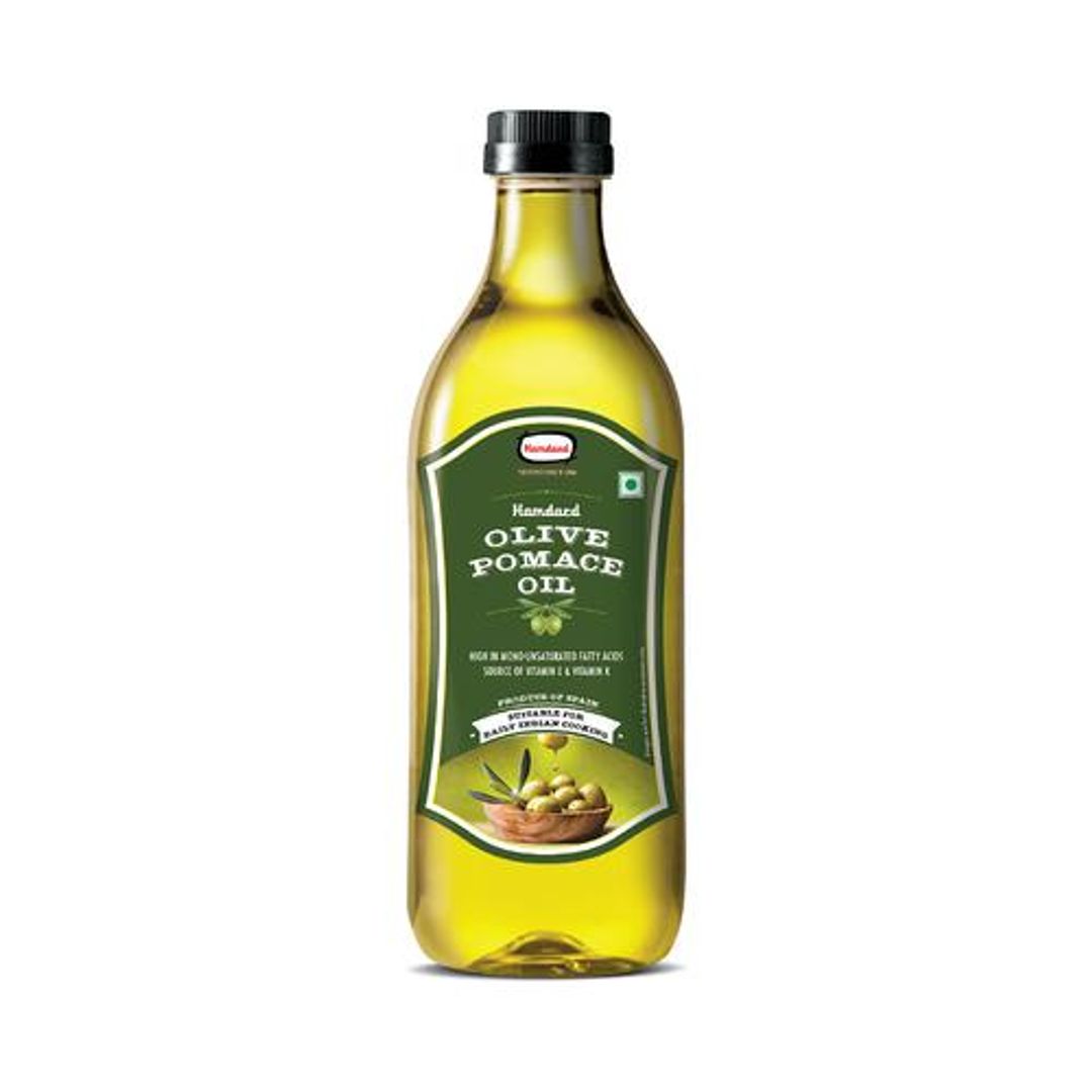 Olive Pomace Oil - Suitable For Indian Cooking, Rich In Vitamin E & K, High In MUFA