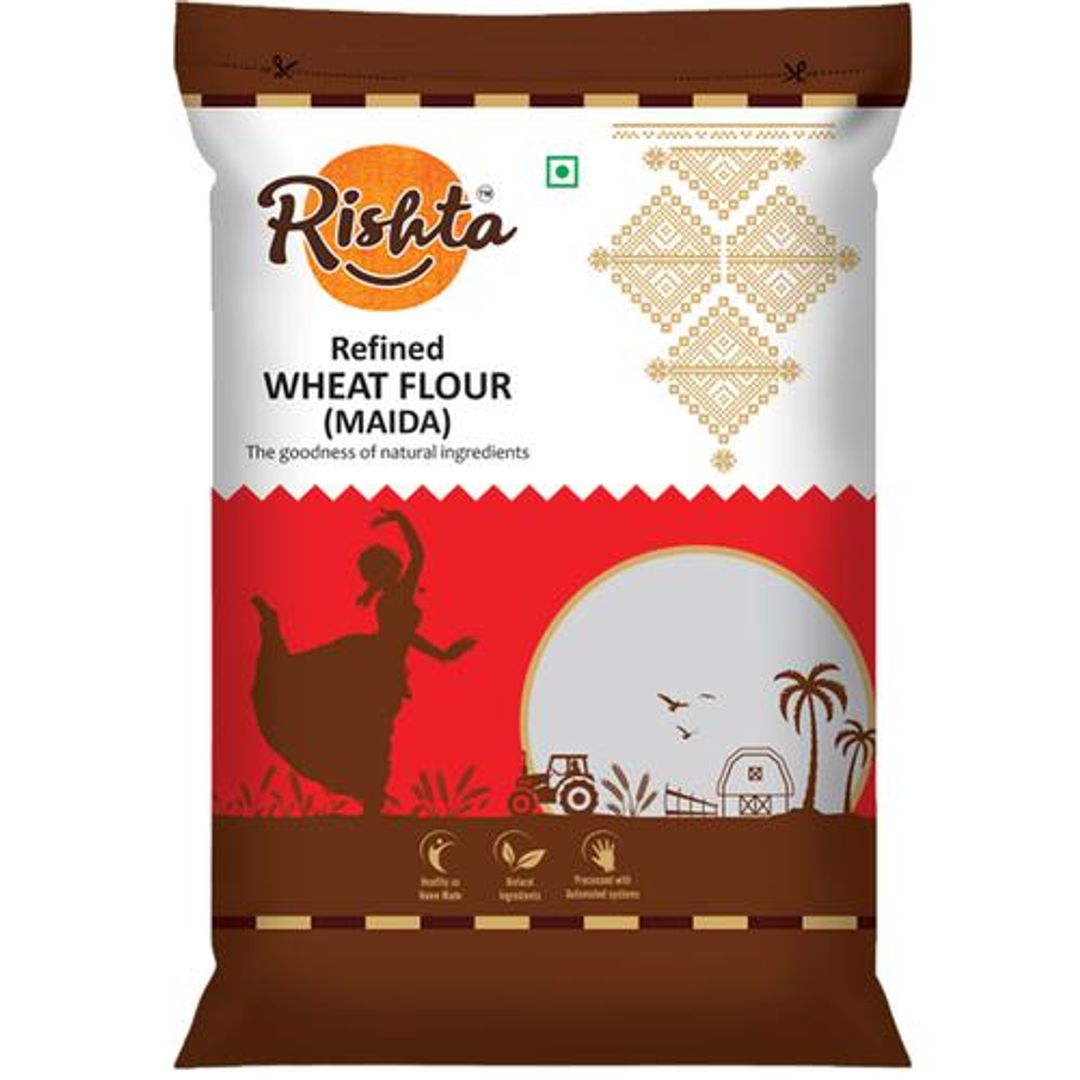 Refined Wheat Flour/Maida - Premium, Natural & Healthy, No Preservatives - TOKO CART