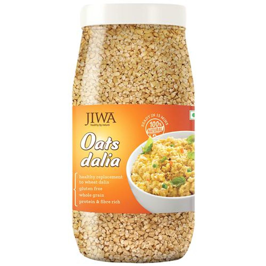 Oats Dalia - 100% Natural & Gluten Free, Wholegrain