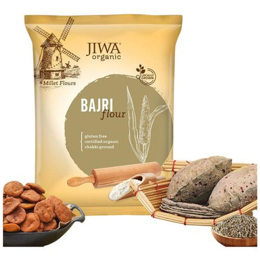 Organic Bajri/Pearl Millet Flour - 100% Natural & Gluten Free