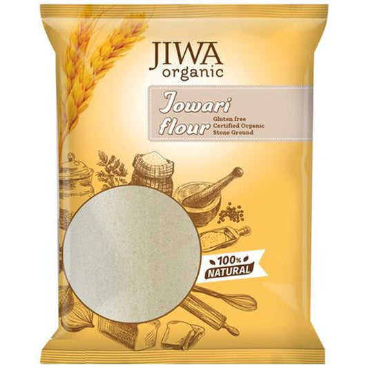 Organic Jowari/Sorghum Flour - 100% Natural & Gluten Free