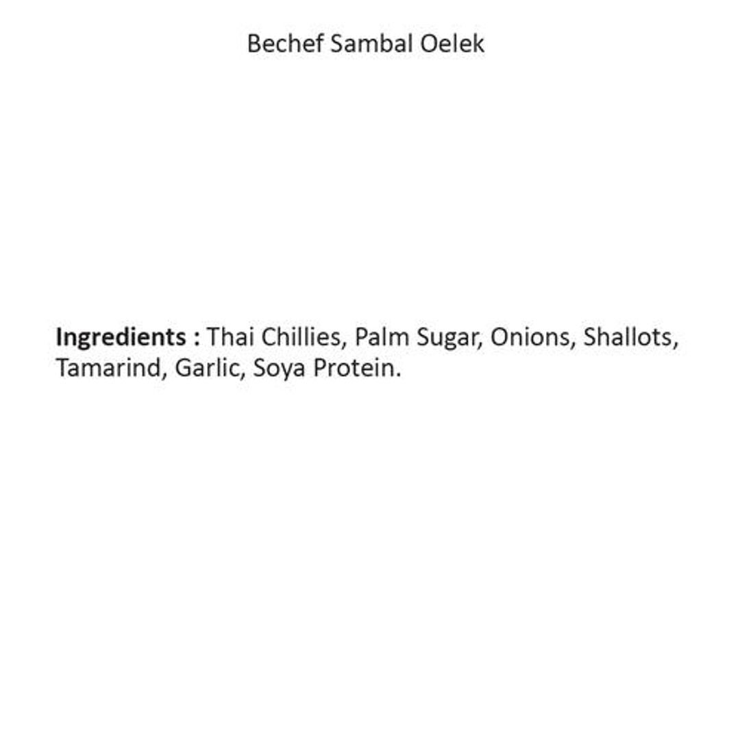 Sambal Oelek - Hand Ground & Sauted Chilli, Garlic, Classic Indonesian, Bold Flavours