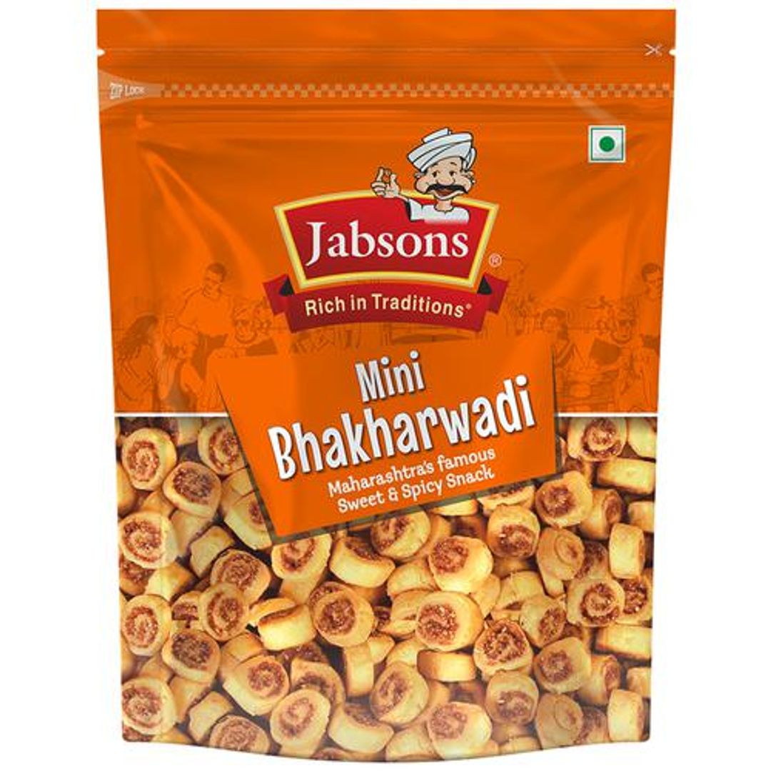 Mini Bhakharwadi - Sweet & Spicy Snack, Traditional Flavour