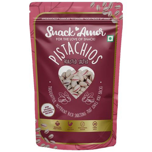 Pistachios - Roasted & Salted, Fibre-Rich, High In Protein, No Added Sugar