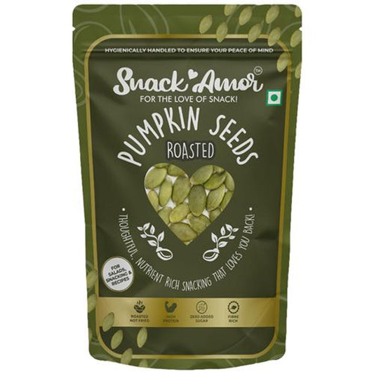 Pumpkin Seeds - Roasted, High In Fibre & Protein, No Added Sugar