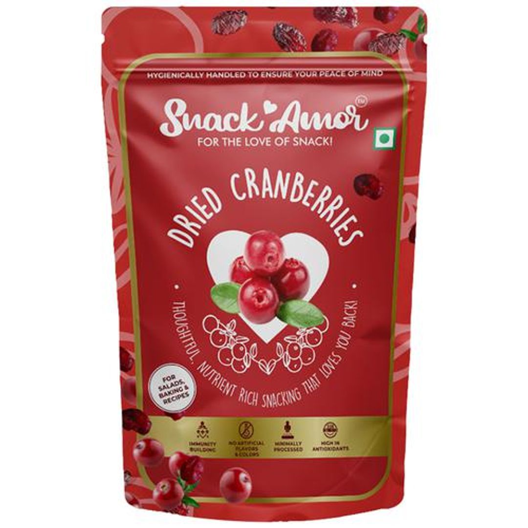 Dried Cranberries - Nutrient-Rich, High In Antioxidants & Vitamins, No Artificial Colours