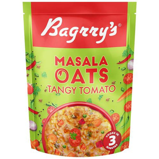 Masala Oats - Tangy Tomato, High In Fibre & Protein, Ready In 3 Minutes