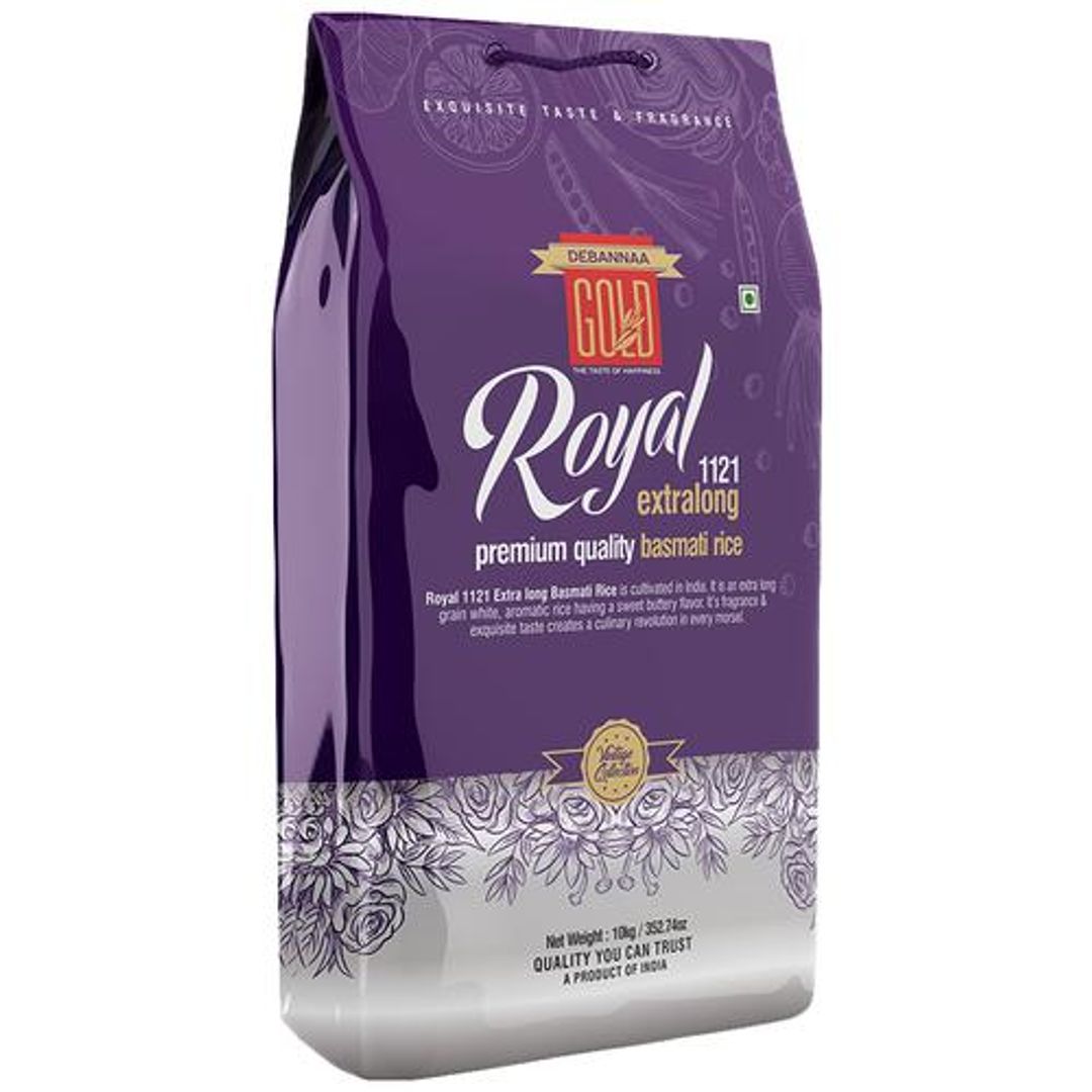 Gold Royal Basmati Rice - Extra Long, Premium Quality, High Fibre & Low GI