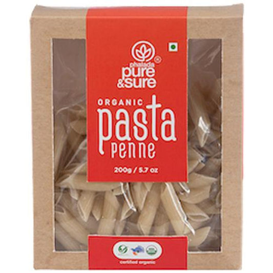 Organic Pasta Penne - Healthy, Made With Wheat Suji