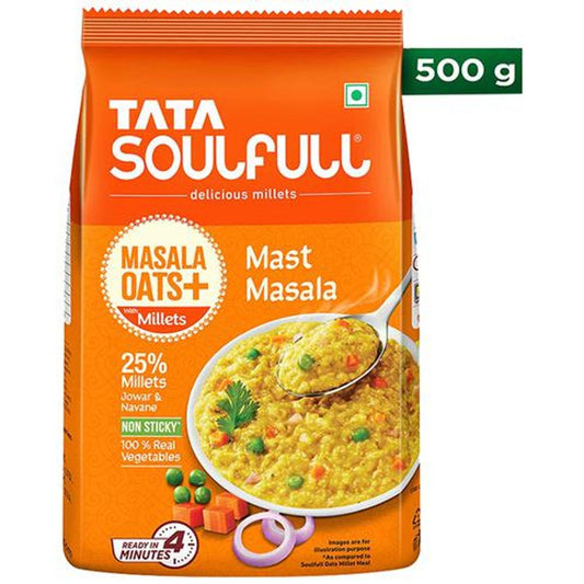 Masala Oats+ Tasty Snack With Millets - Mast Masala