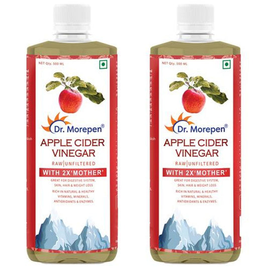 Apple Cider Vinegar With 2x Mother For Weight Management, Immunity & Skin,